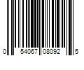 Barcode Image for UPC code 054067080925