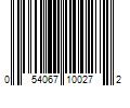 Barcode Image for UPC code 054067100272