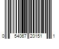 Barcode Image for UPC code 054067201511