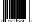 Barcode Image for UPC code 054077000098