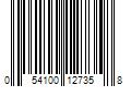 Barcode Image for UPC code 054100127358