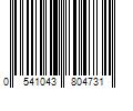 Barcode Image for UPC code 05410438047341