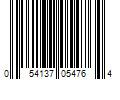 Barcode Image for UPC code 054137054764