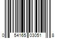 Barcode Image for UPC code 054165030518