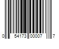 Barcode Image for UPC code 054173000077