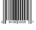 Barcode Image for UPC code 054186000057