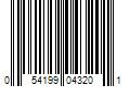 Barcode Image for UPC code 054199043201