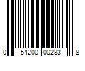 Barcode Image for UPC code 054200002838