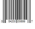 Barcode Image for UPC code 054200006997