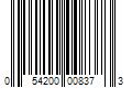 Barcode Image for UPC code 054200008373