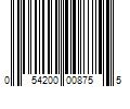 Barcode Image for UPC code 054200008755