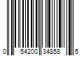 Barcode Image for UPC code 054200348585