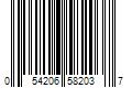 Barcode Image for UPC code 054206582037