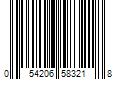 Barcode Image for UPC code 054206583218