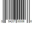 Barcode Image for UPC code 054207000066