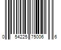 Barcode Image for UPC code 054225750066