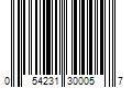 Barcode Image for UPC code 054231300057