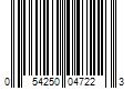 Barcode Image for UPC code 054250047223