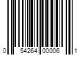 Barcode Image for UPC code 054264000061