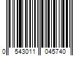 Barcode Image for UPC code 0543011045740