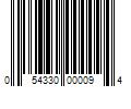 Barcode Image for UPC code 054330000094