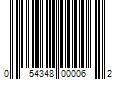 Barcode Image for UPC code 054348000062