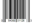 Barcode Image for UPC code 054358011263