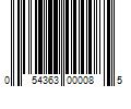 Barcode Image for UPC code 054363000085