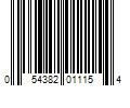 Barcode Image for UPC code 054382011154