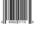 Barcode Image for UPC code 054382011185