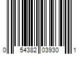 Barcode Image for UPC code 054382039301