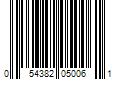 Barcode Image for UPC code 054382050061