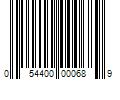 Barcode Image for UPC code 054400000689