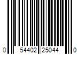 Barcode Image for UPC code 054402250440