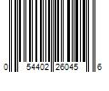 Barcode Image for UPC code 054402260456