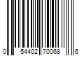 Barcode Image for UPC code 054402700686