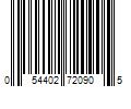 Barcode Image for UPC code 054402720905