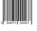 Barcode Image for UPC code 0544270000037