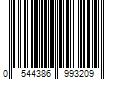 Barcode Image for UPC code 0544386993209