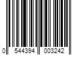 Barcode Image for UPC code 0544394003242