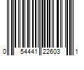 Barcode Image for UPC code 054441226031