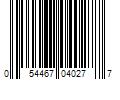 Barcode Image for UPC code 054467040277