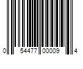 Barcode Image for UPC code 054477000094