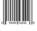 Barcode Image for UPC code 054490432926