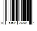 Barcode Image for UPC code 054514000094