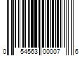 Barcode Image for UPC code 054563000076