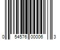 Barcode Image for UPC code 054576000063