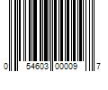 Barcode Image for UPC code 054603000097