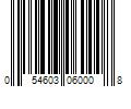 Barcode Image for UPC code 054603060008