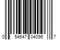 Barcode Image for UPC code 054647040967